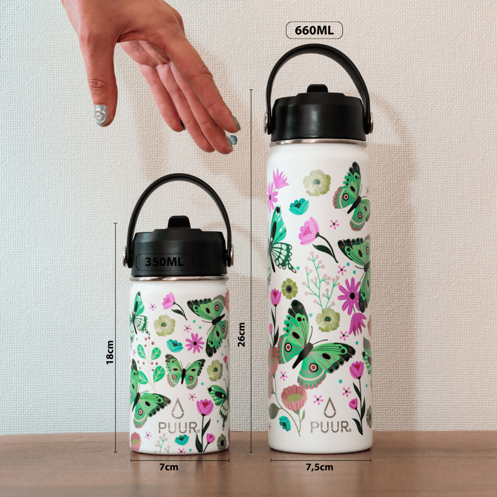 Botella Activa Butterfly 660ml