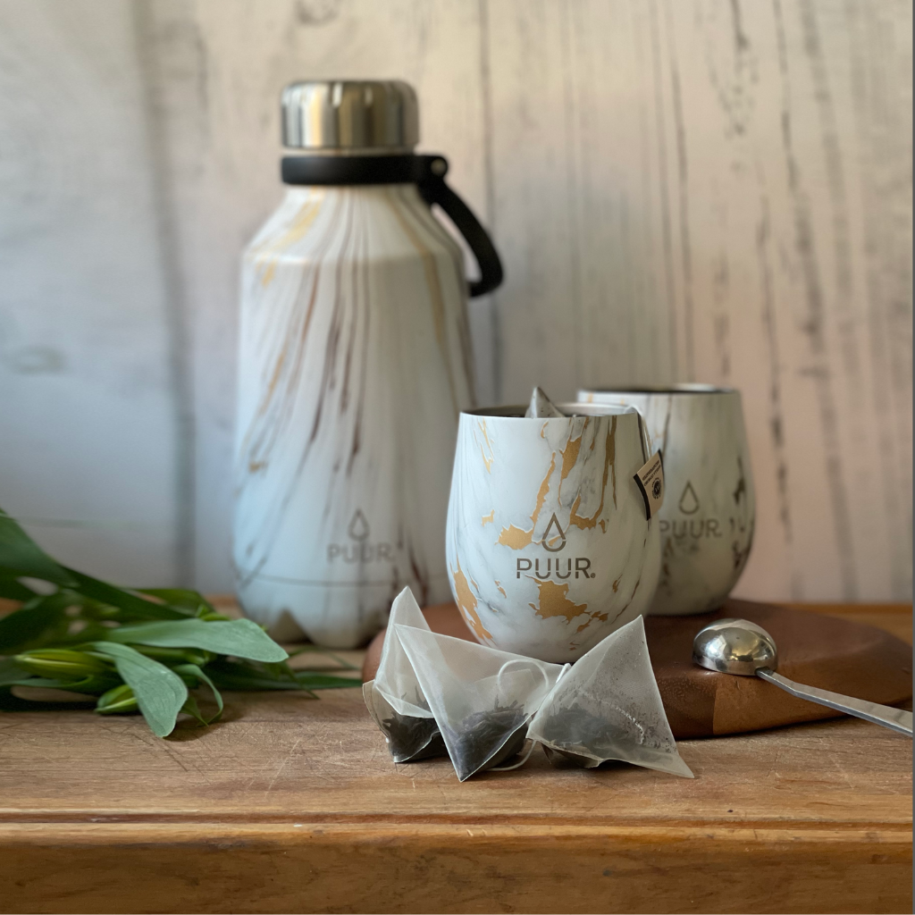 Vaso Gold Marble  240 ml