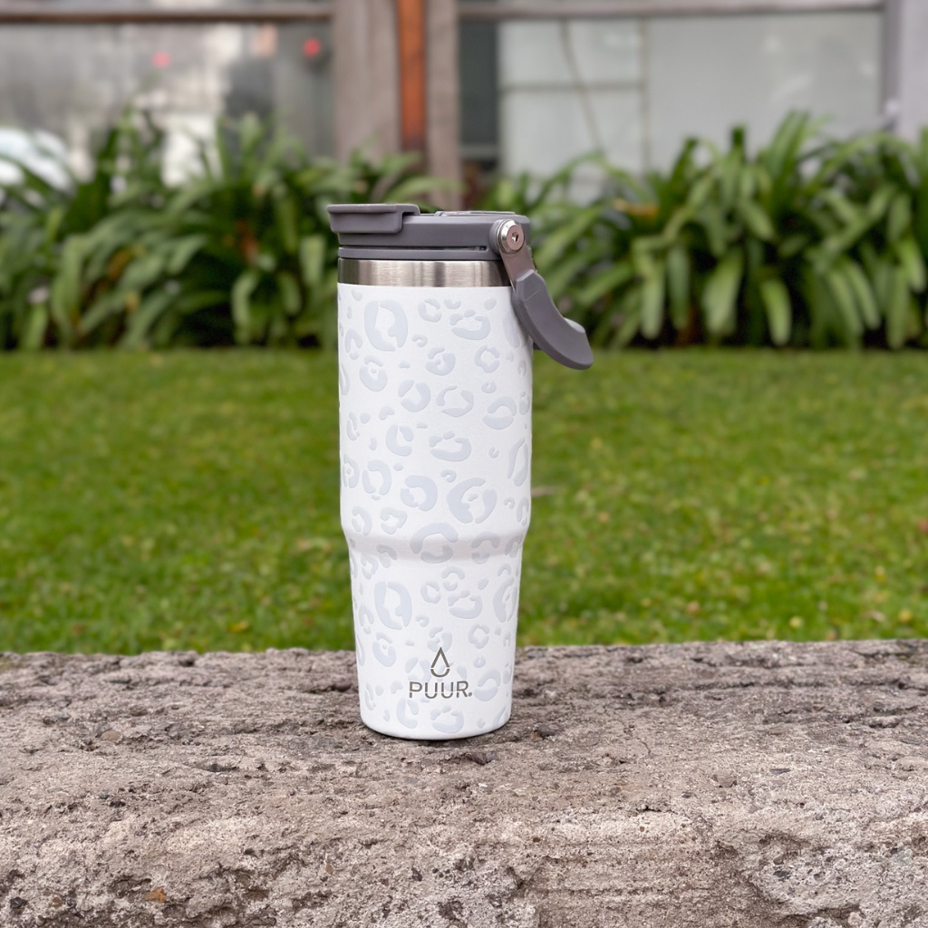 Mug White Panther Hermético 900 ml