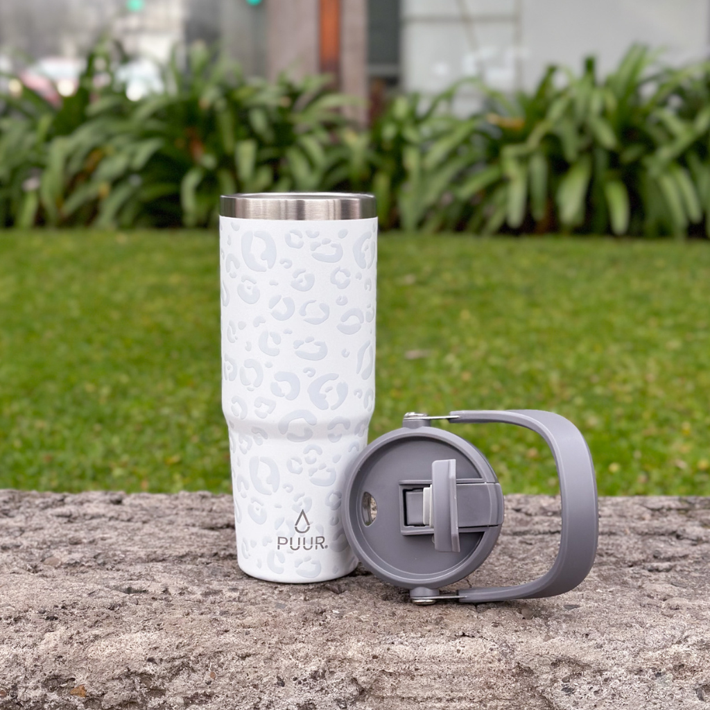 Mug White Panther Hermético 900 ml