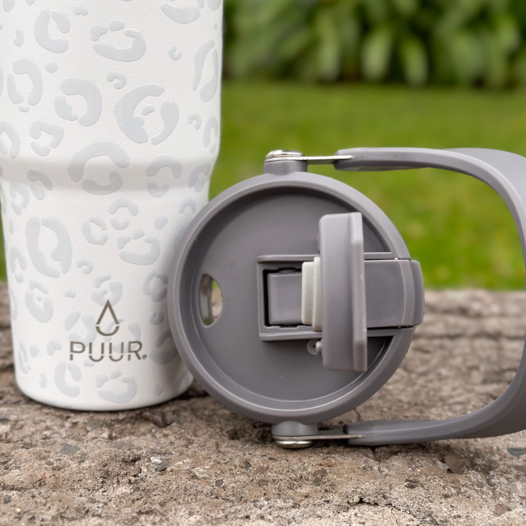 Mug White Panther Hermético 900 ml