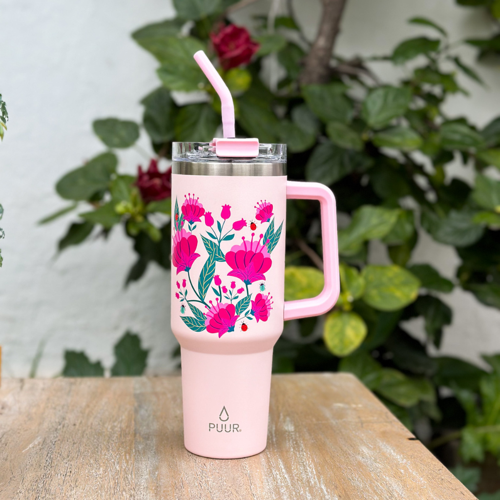 Tapa para Mug 1200 ml Lady Bug / Rose