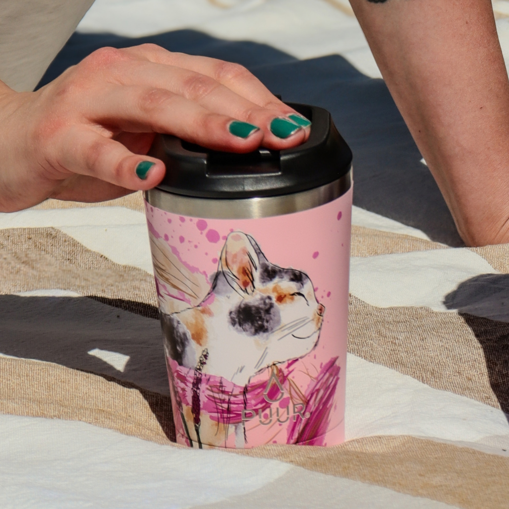 Mug Cat Pink 350ml