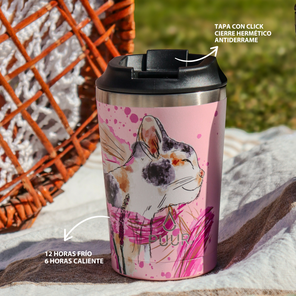 Mug Cat Pink 350ml
