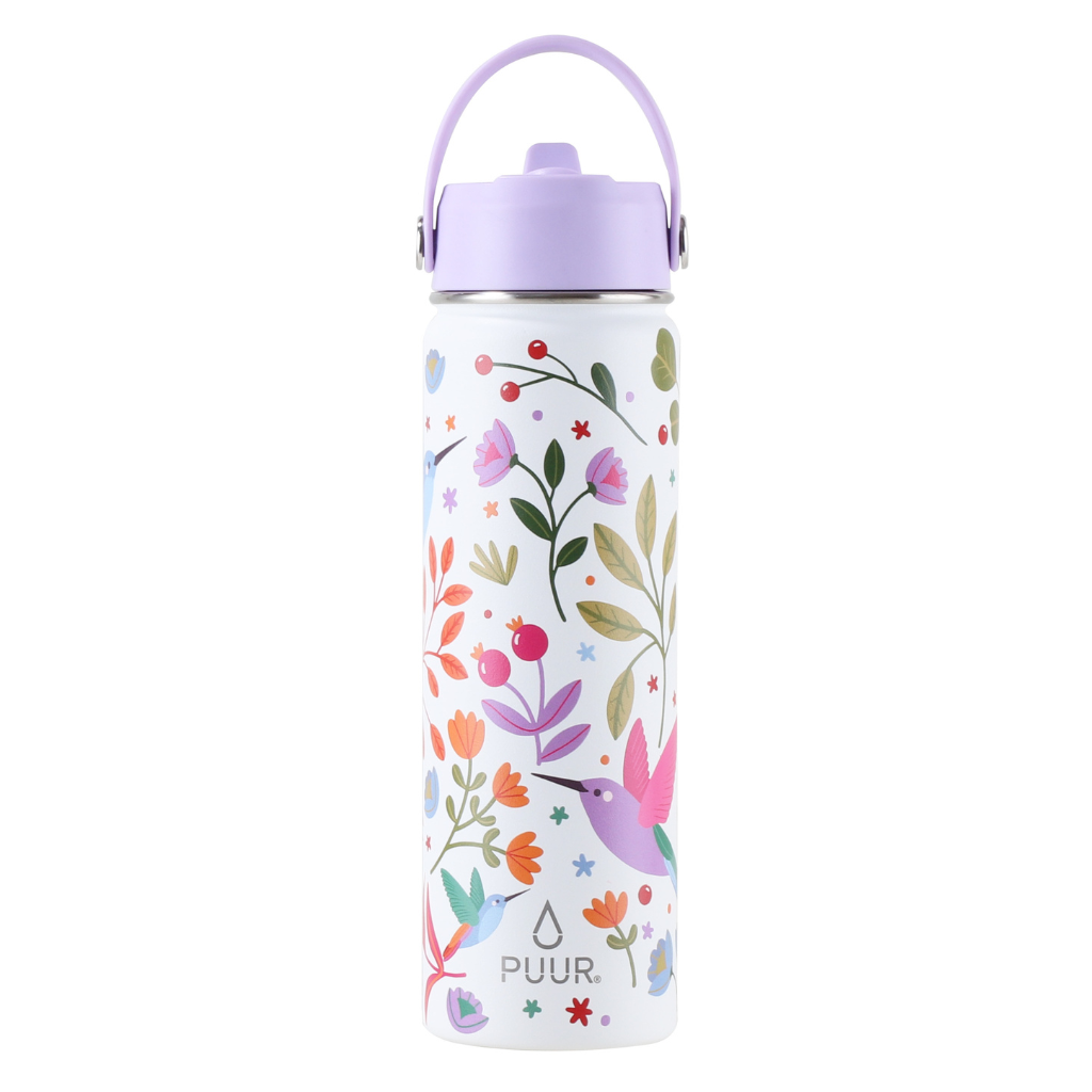 Botella Activa Natura Lila 660ml