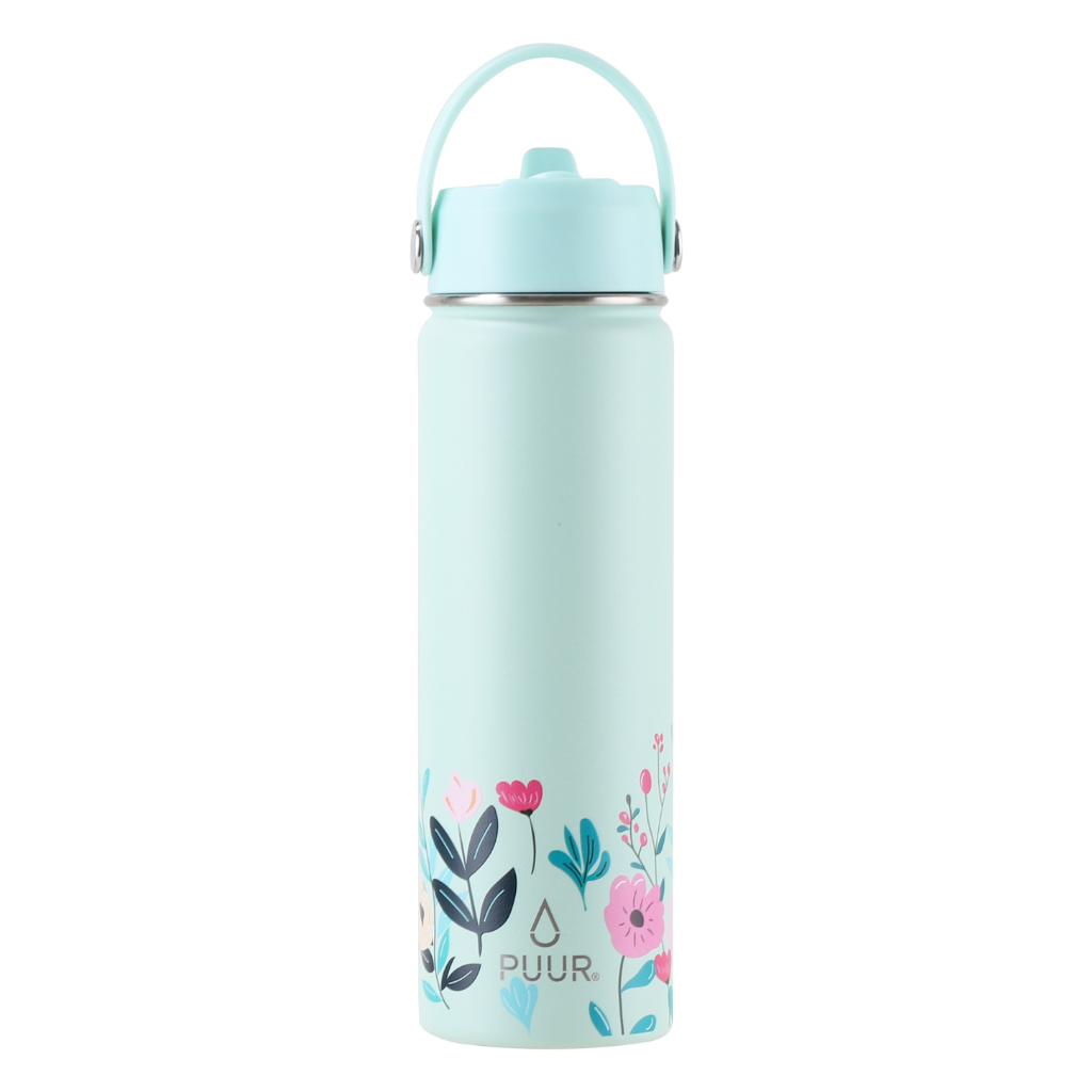 Botella Activa Blossom Green 660ml