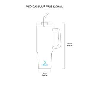 Vaso Térmico Puur Mug Cat 1200 ml