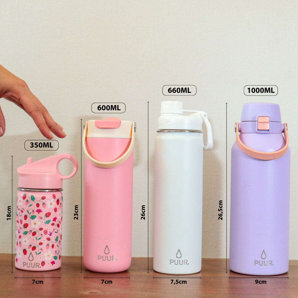 Botella Activa Agua Marina 600 ml