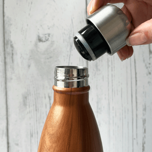 Tapa de Acero Inoxidable Puur Lid para botellas de 750 ml