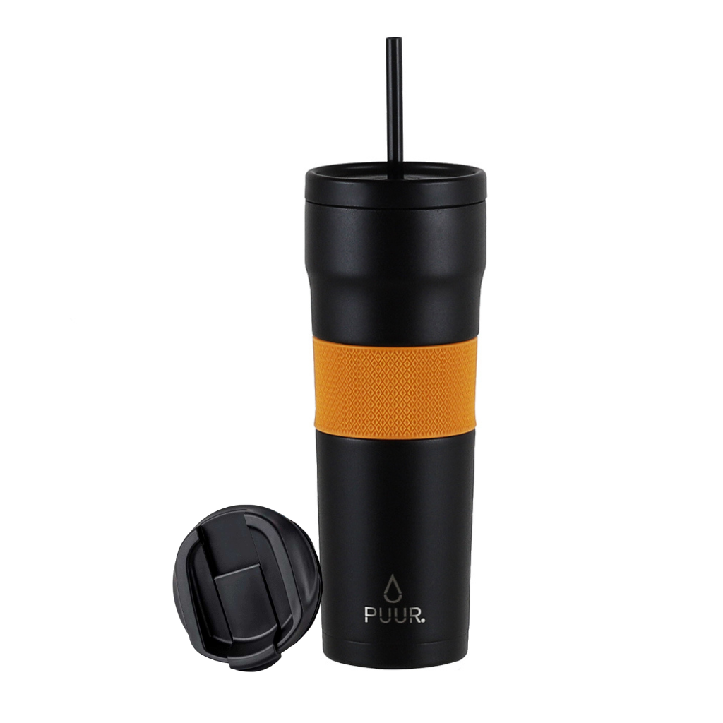 Vaso Térmico Puur Mug Onyx Anani 680 ml + Tapa Antiderrame