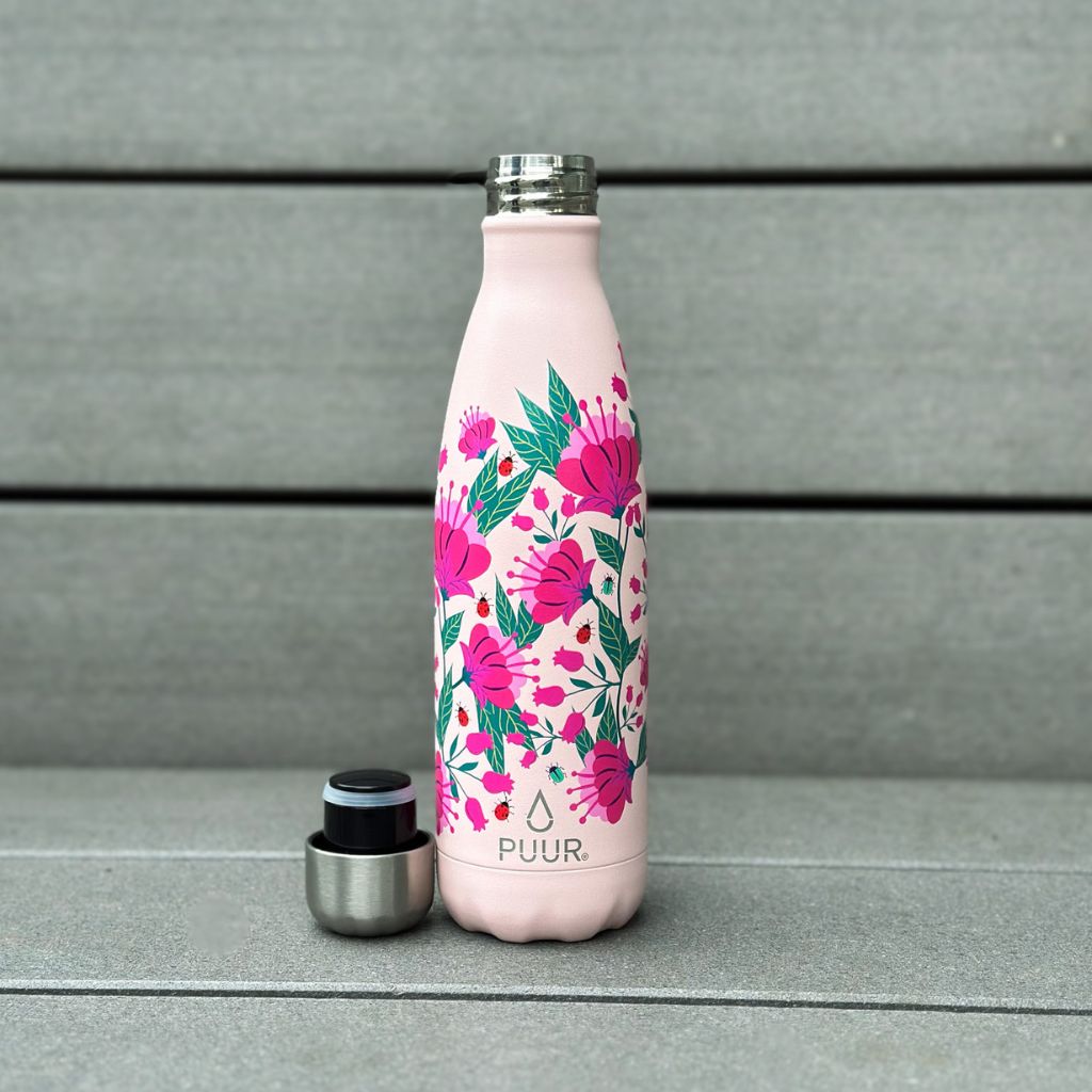 Tapa de Acero Inoxidable Botella Clásica 260 ml / 500 ml