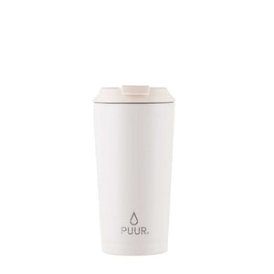 Vaso termico Puur 470ml color arena en fondo blanco