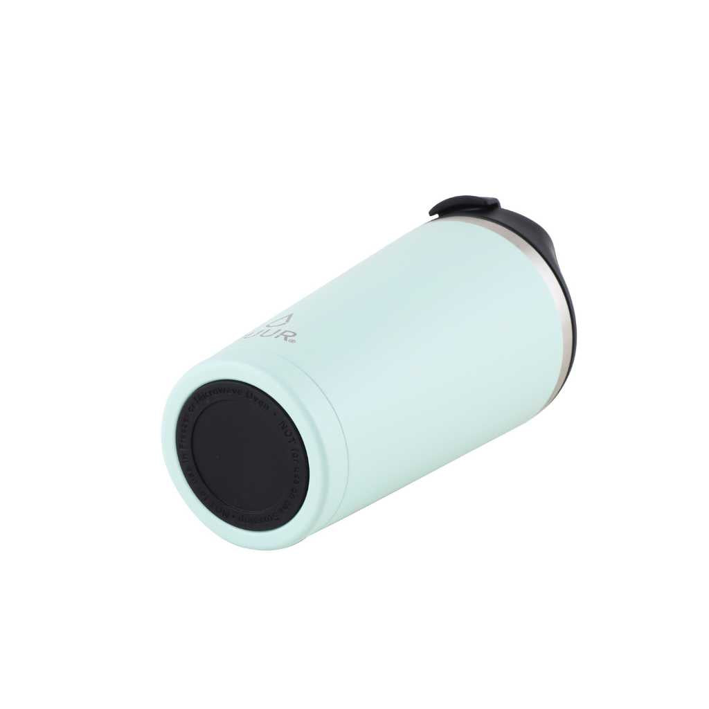 Vaso termico Puur 470ml color verde en fondo blanco