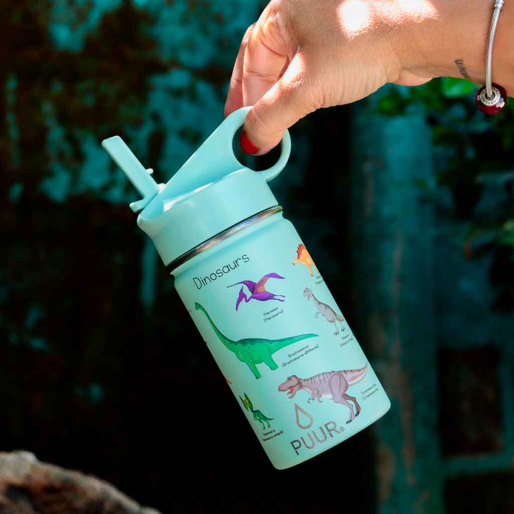 Botella Térmica Puur Bottle Dino 350 ml