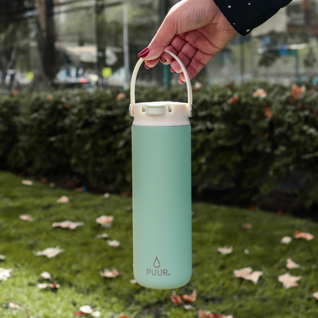 Botella Térmica Puur Activa Agua Marina 600 ml