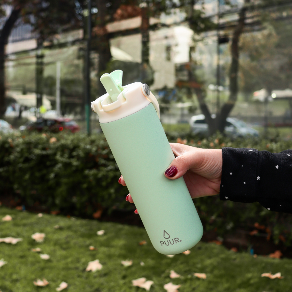 Botella Térmica Puur Activa Agua Marina 600 ml