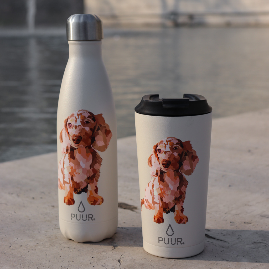 Mug Teckel Hermético 470 ml