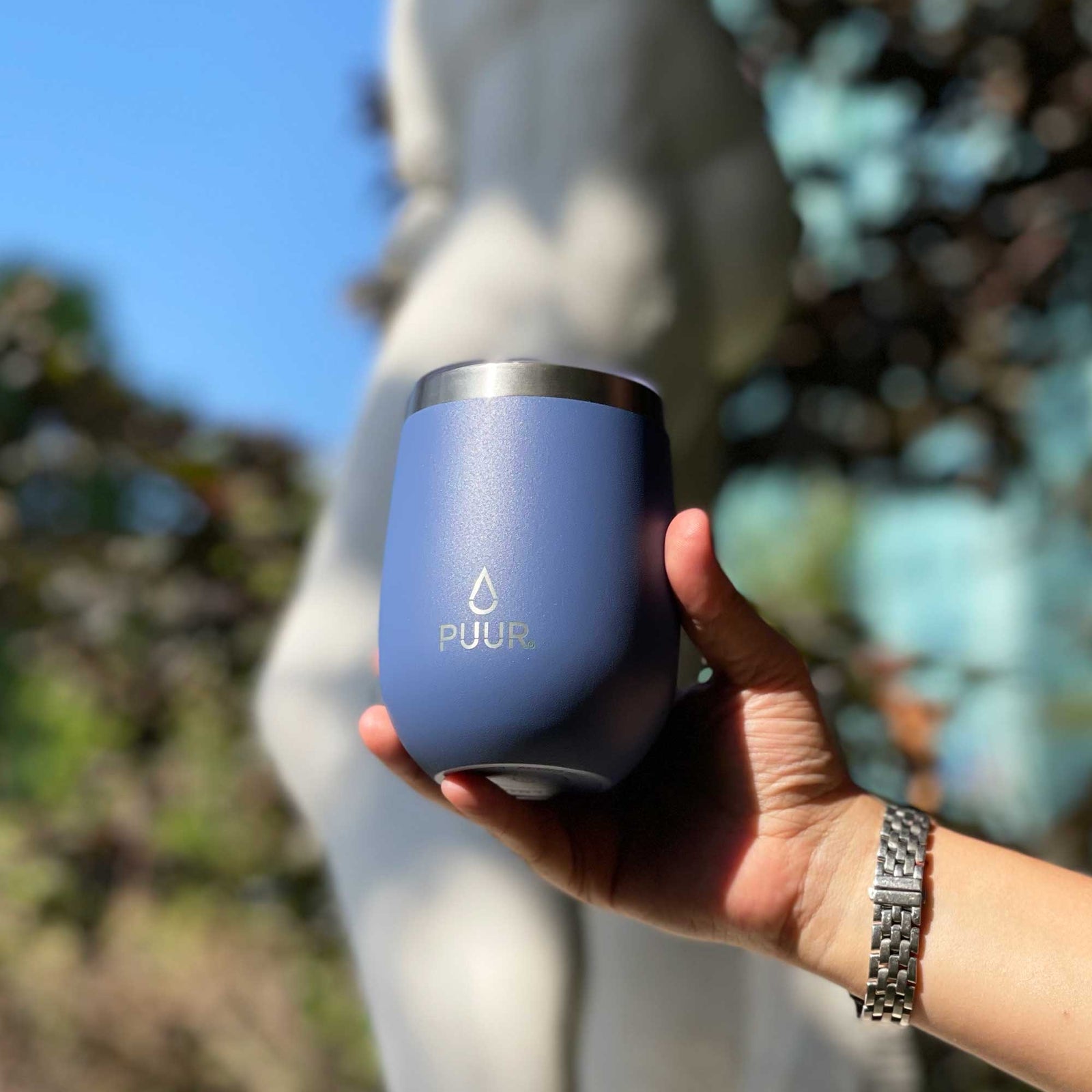 Vaso Térmico Puur Cup Blue 360 ml