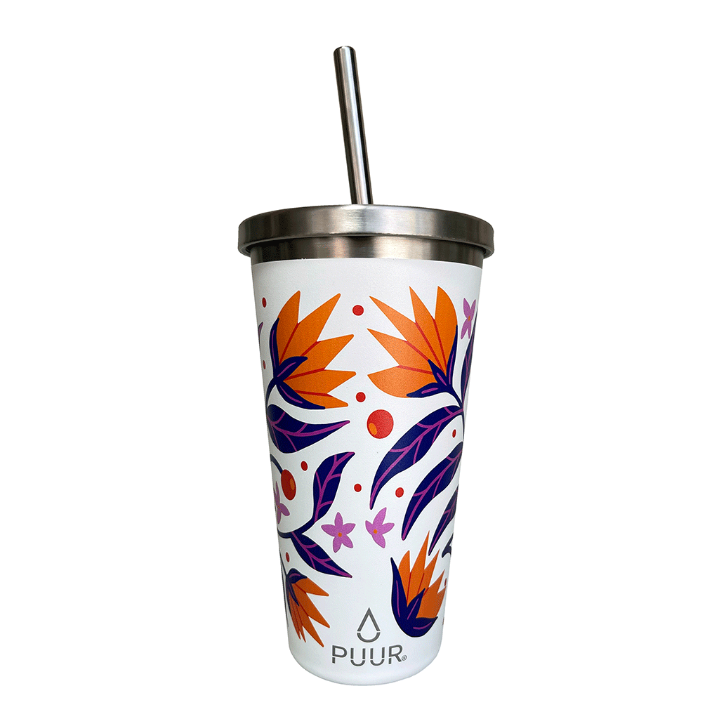 Vaso térmico Puur Cup Camo Hermético 470 ml - PUURBOTTLE